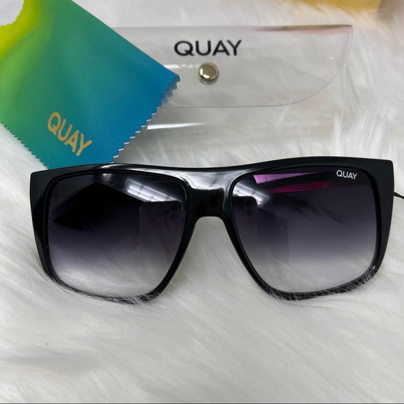 Quay Australia Accessories - QUAY AUSTRALIA INCOGNITO BLACK FADE SUNGLASSES